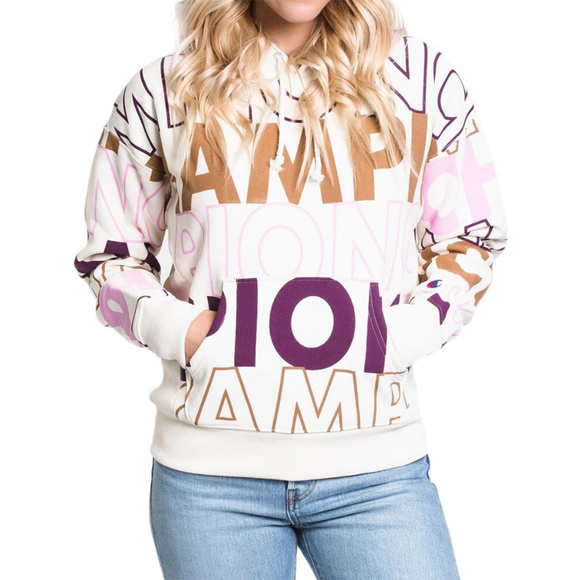 CHAMPION Printed Logo Hoodie - Picture 2 of 5